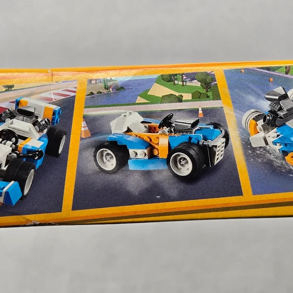 LEGO 31072 Creator Extreme Engines 3-in-1 Race Car Hot Rod Speedboat Toy